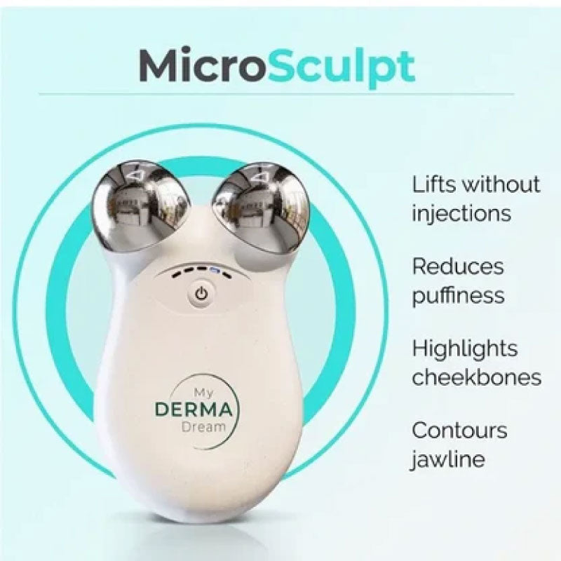 VisaSculpt™ Microcurrent Facial Device – At-Home Face Lift, Skin Tightening & Sculpting Tool